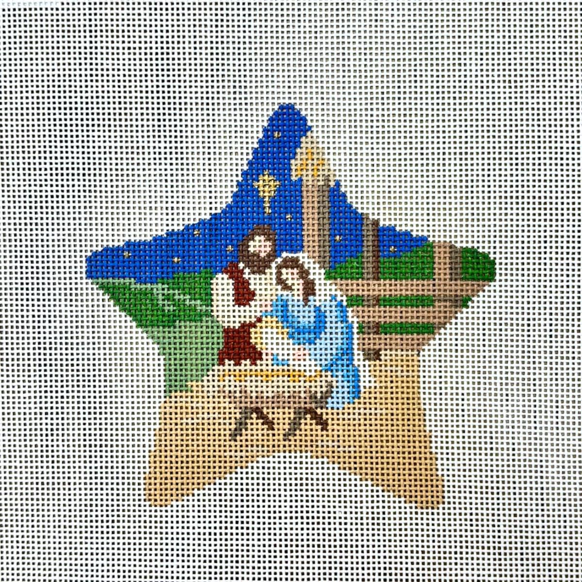Star Nativity Canvas
