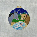 Jesus with Animals Canvas