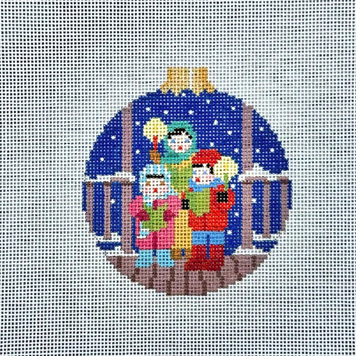 Carolers Canvas