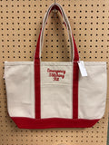 Medium Classic Tote: Red (Emergency Stitching Kit)