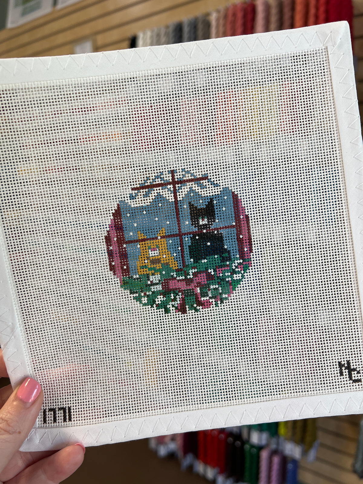 Christmas Cats Canvas