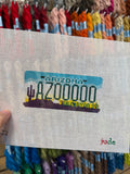 Arizona License Plate (Desert) Canvas