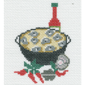 Oysters Stewing Canvas