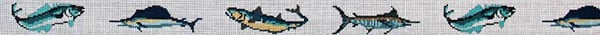 Salt Water Fish Belt (18m) Canvas
