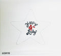 Happy 4th of July Star Canvas