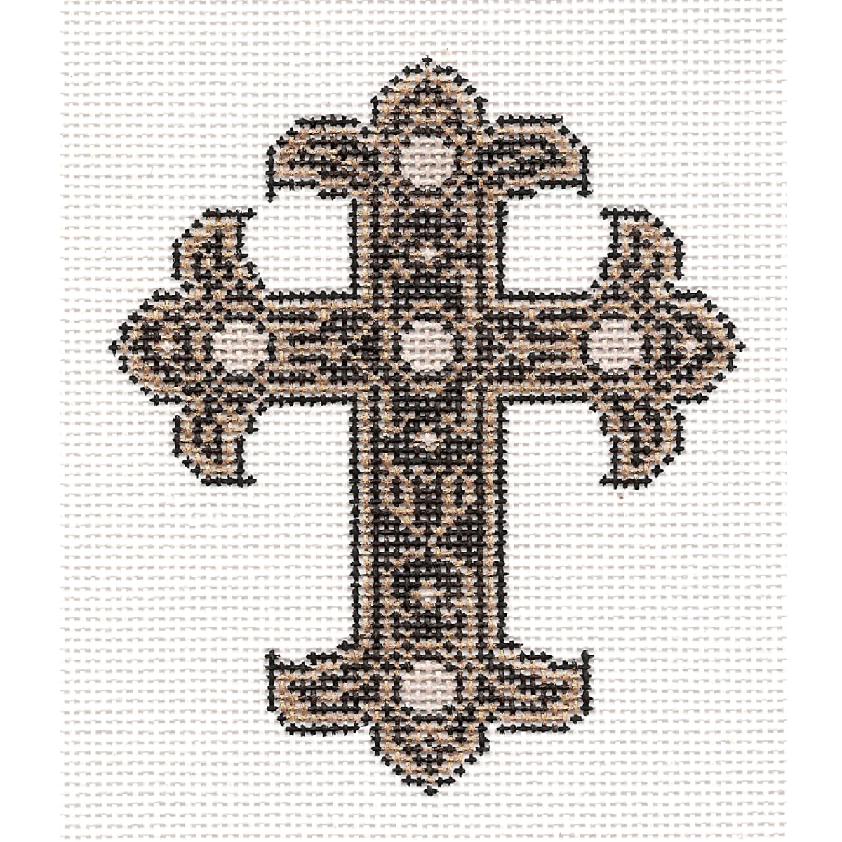 January Saints Cross Canvas