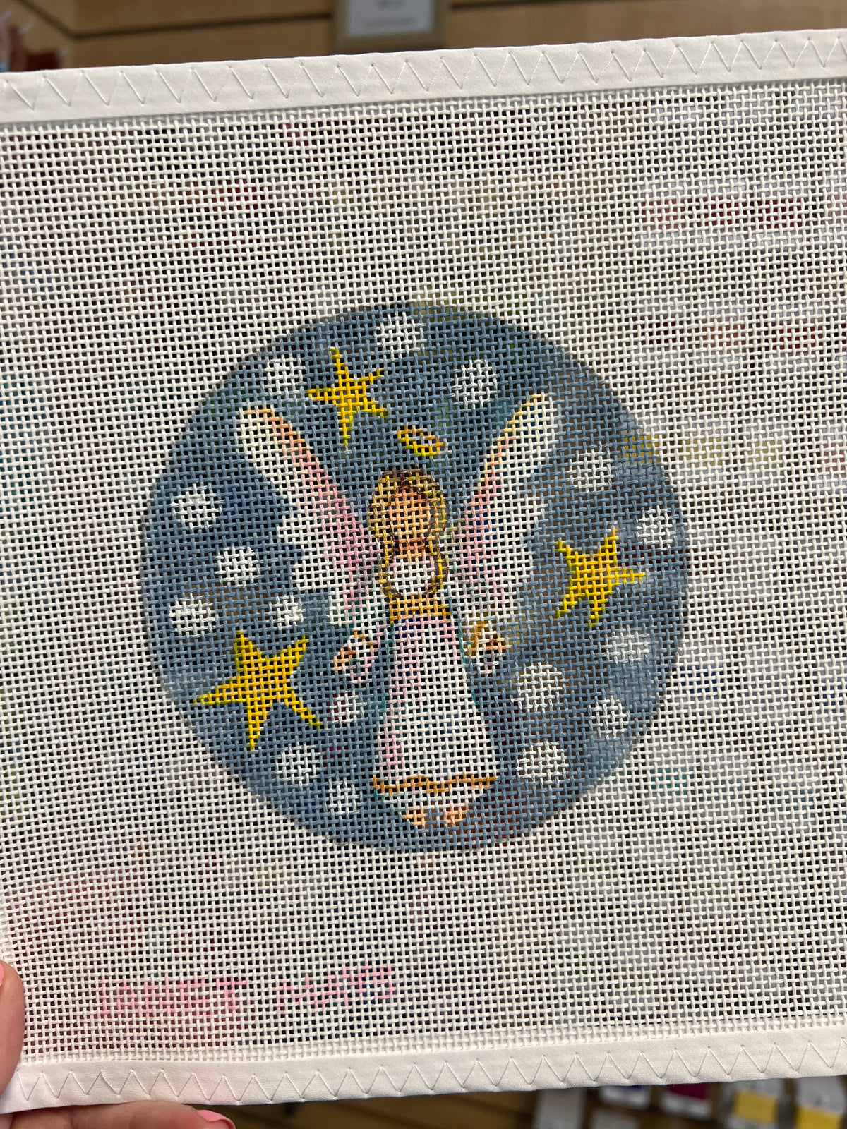 Angel Amongst the Stars Canvas