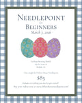 Needlepoint for Beginners - 3/7 - Fairhope Brewing-Mobile