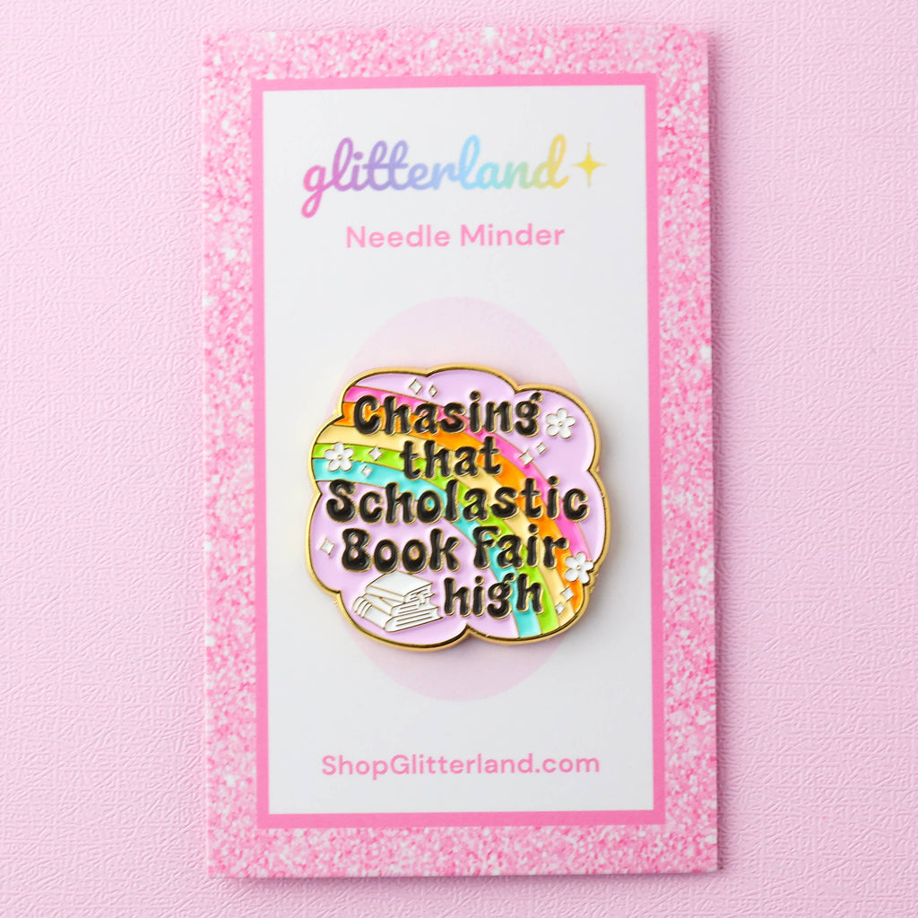 Scholastic Book Fair High Bookish Needle Minder