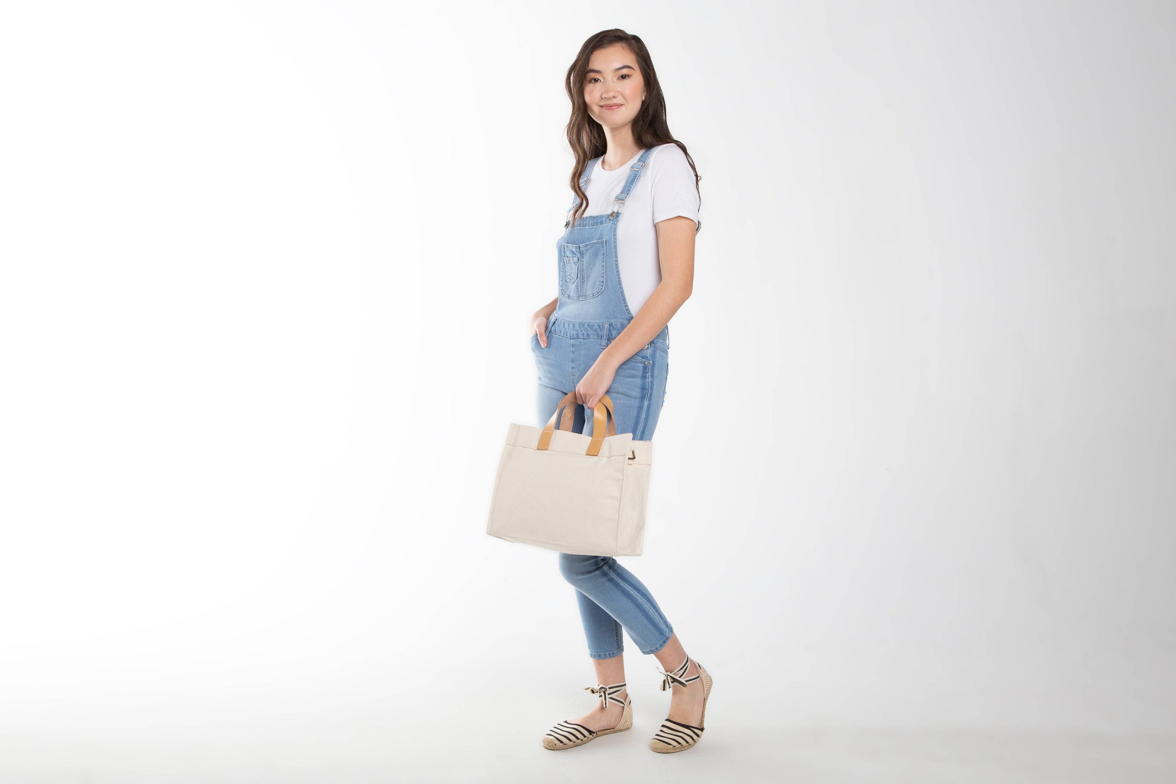 Mini Advantage Tote  Bag: Natural