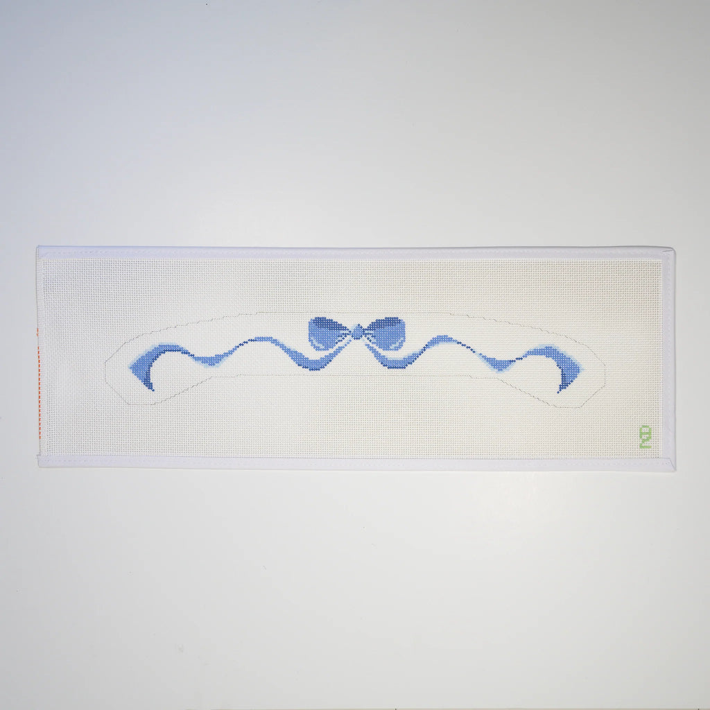 Blue Bow Hanger Canvas