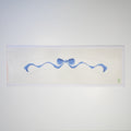 Blue Bow Hanger Canvas