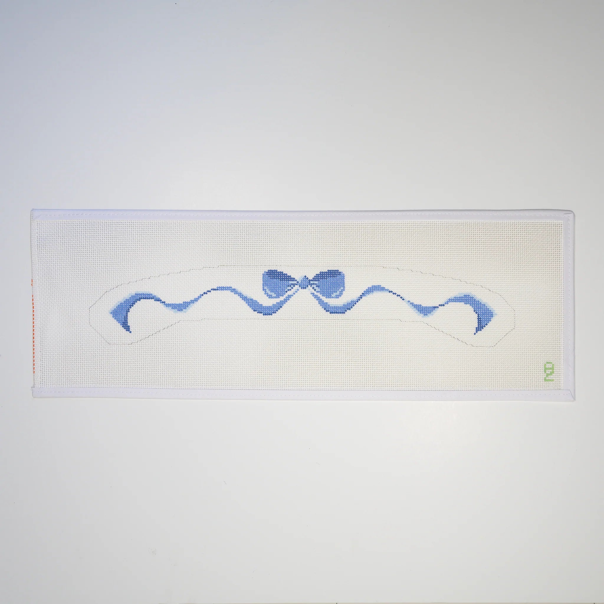 Blue Bow Hanger Canvas