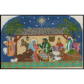 Nativity Manger Scene Canvas
