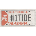 #1 Role Tide Alabama License Plate Canvas