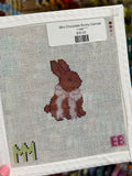 Mini Chocolate Bunny Canvas