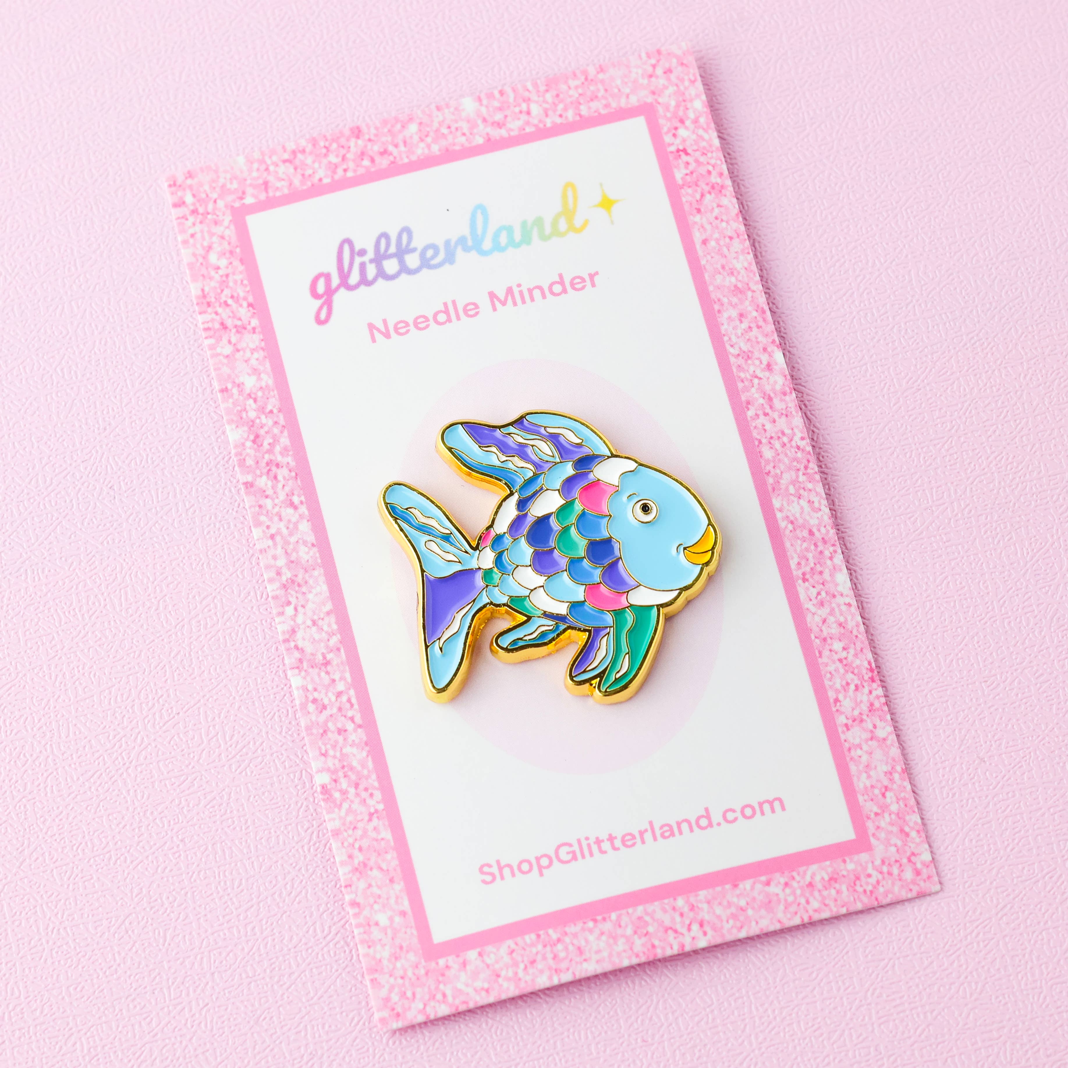 Rainbow Fish Nostalgic Bookish Needle Minder