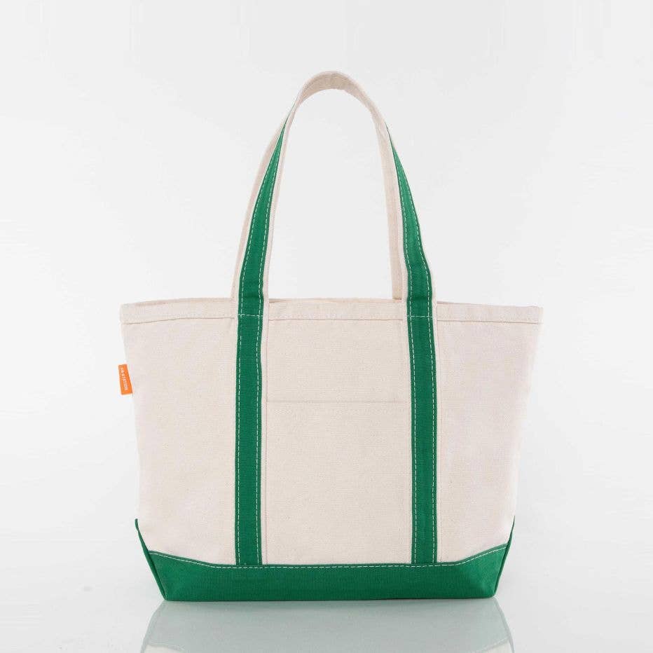 Medium Classic Tote: Emerald