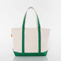 Medium Classic Tote: Emerald