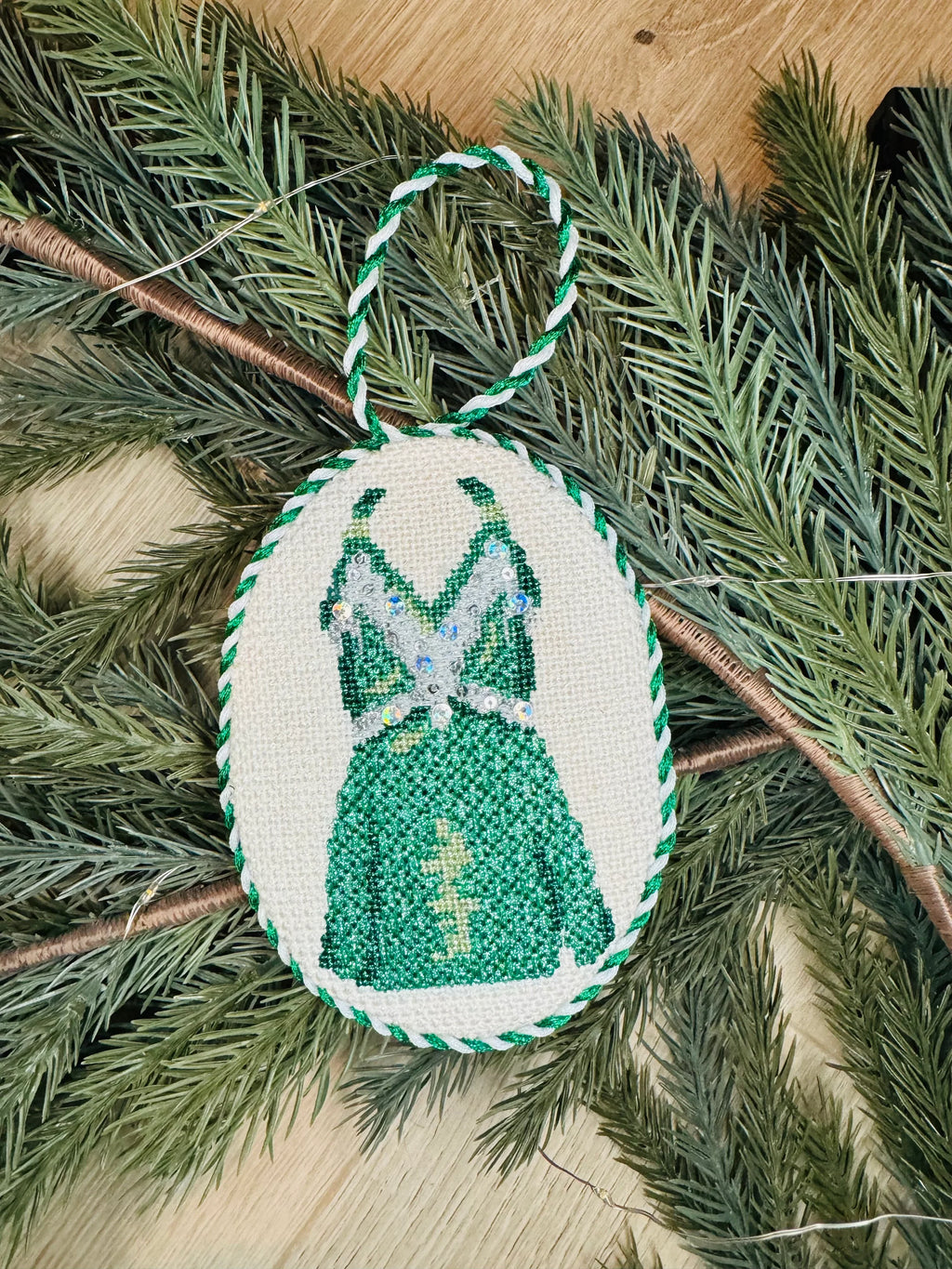 Green Dress (Rockettes) Canvas