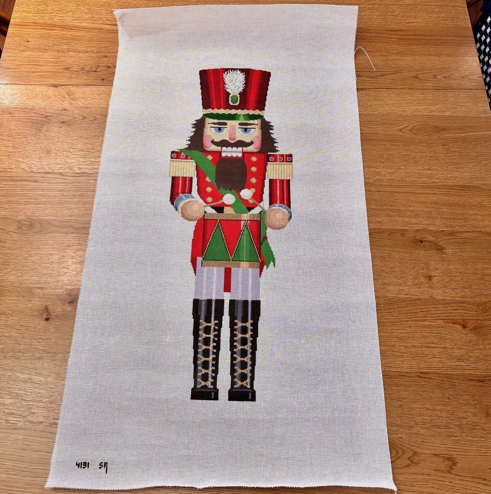 Drummer Nutcracker (30") Canvas