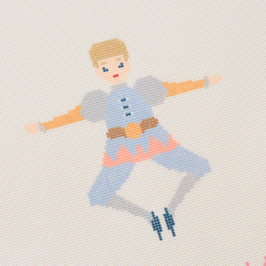 12 Days Of Christmas - Ten Lords A-Leaping Canvas