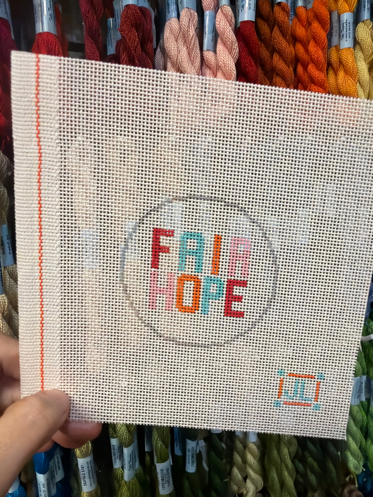 Fairhope 2 1/2" Bright Round Canvas