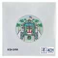 Seaside Christmas Post Office Canvas