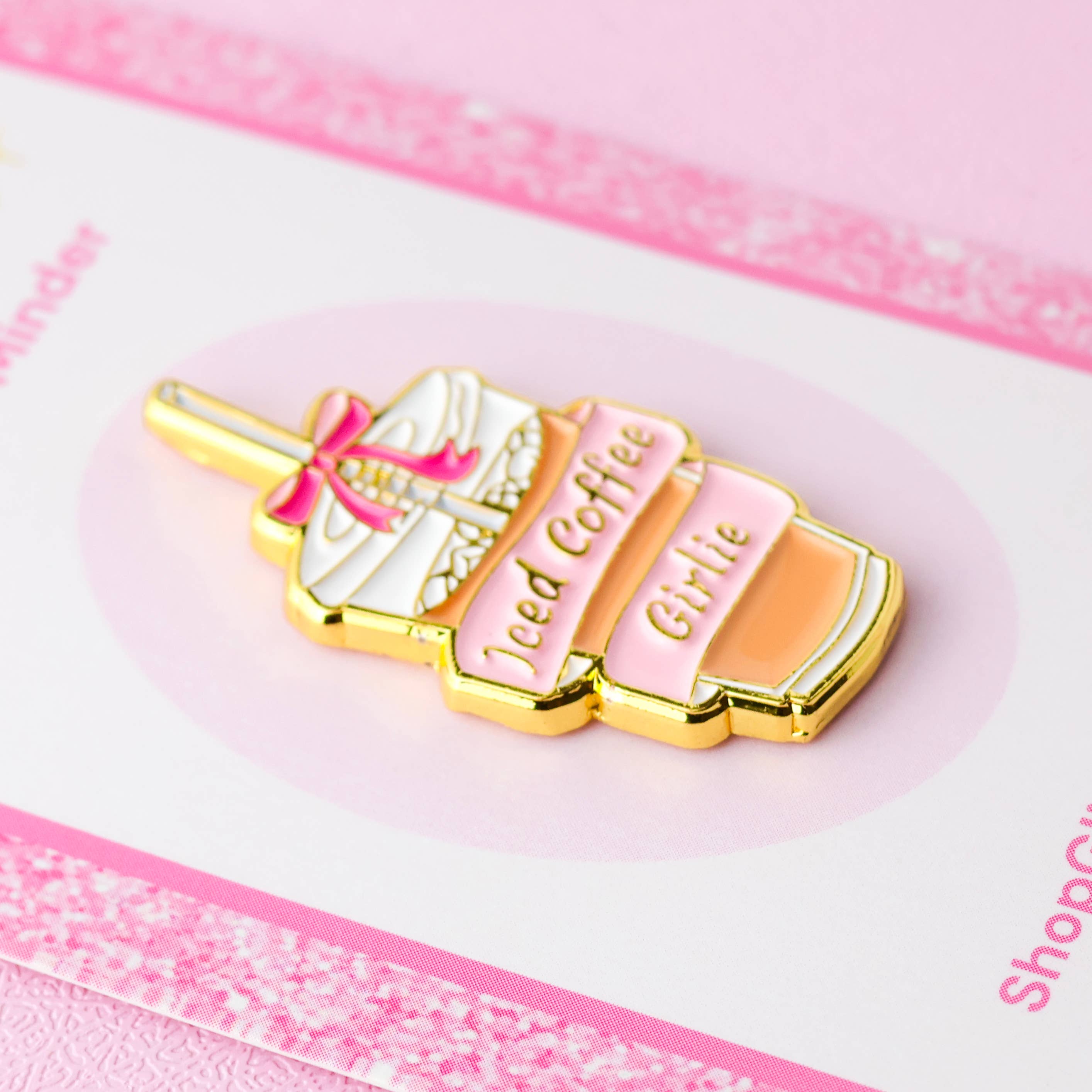 Iced Coffee Girlie Needle Minder