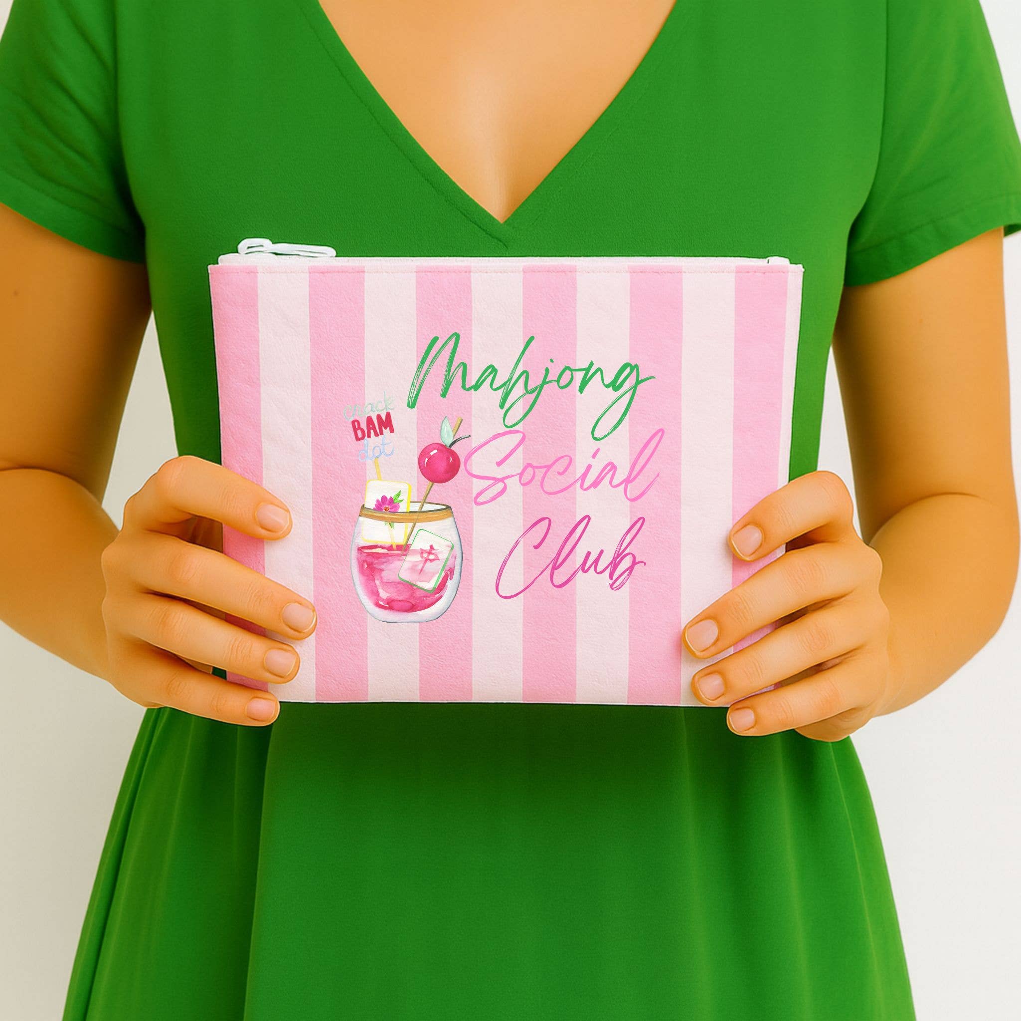 Mahjong Pouch Mahjong Social Club