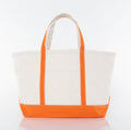 Large Classic Tote: Orange