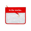 Tiny In The Works Project Bag: Cherry
