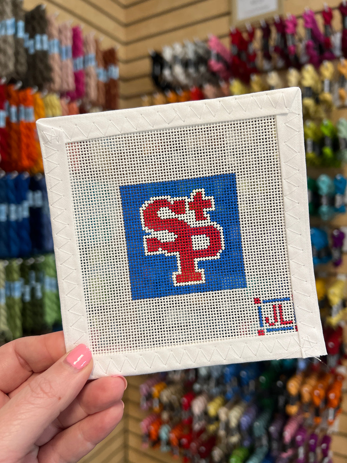 St Pauls School Logo 2" Square Canvas