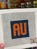 AU (Auburn) 2" Square Canvas