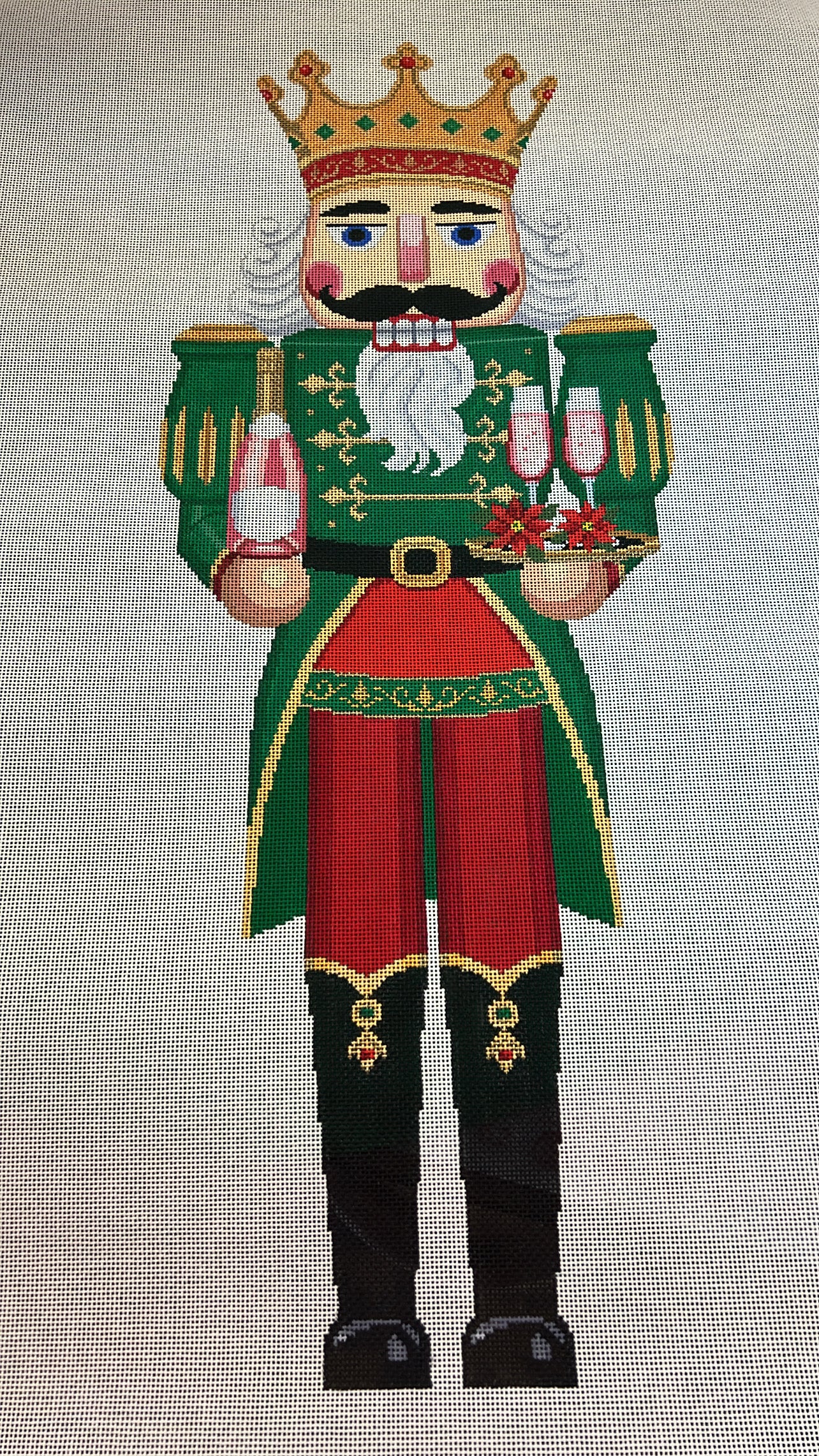 Champagne Nutcracker 30" Canvas