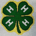 4H Logo Canvas