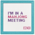 In a Mahjong Meeting Canvas