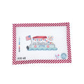 4th of July Pontoon Boat Canvas