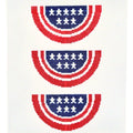4th of July Bunting Trio Canvas