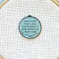 Proof I've Patience To Stab Something 4000x Needle Minder: Blue