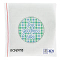 For Goodness Sake Round Canvas