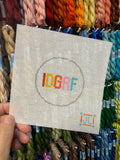 IDGAF 2 1/2" Round Canvas