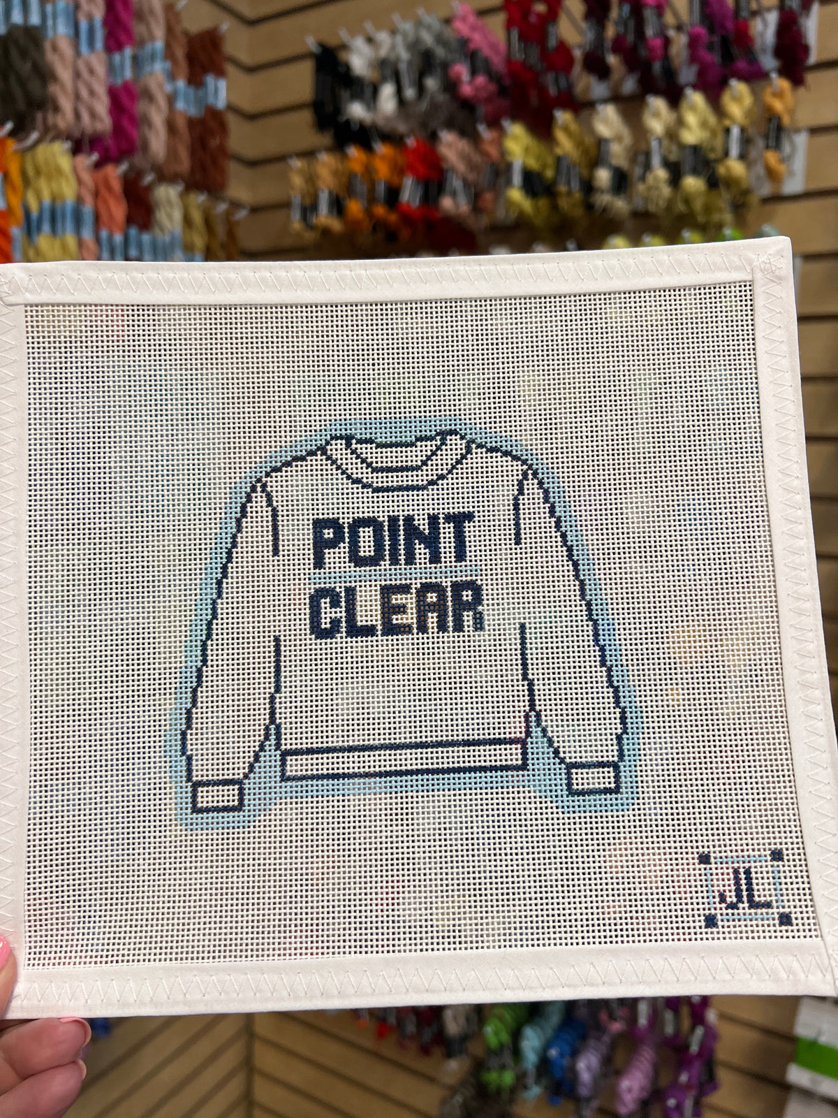 Point Clear Sweatshirt Canvas