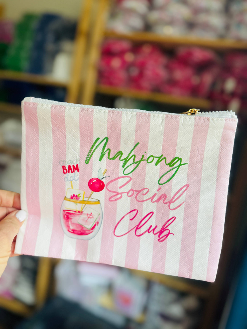Mahjong Pouch Mahjong Social Club