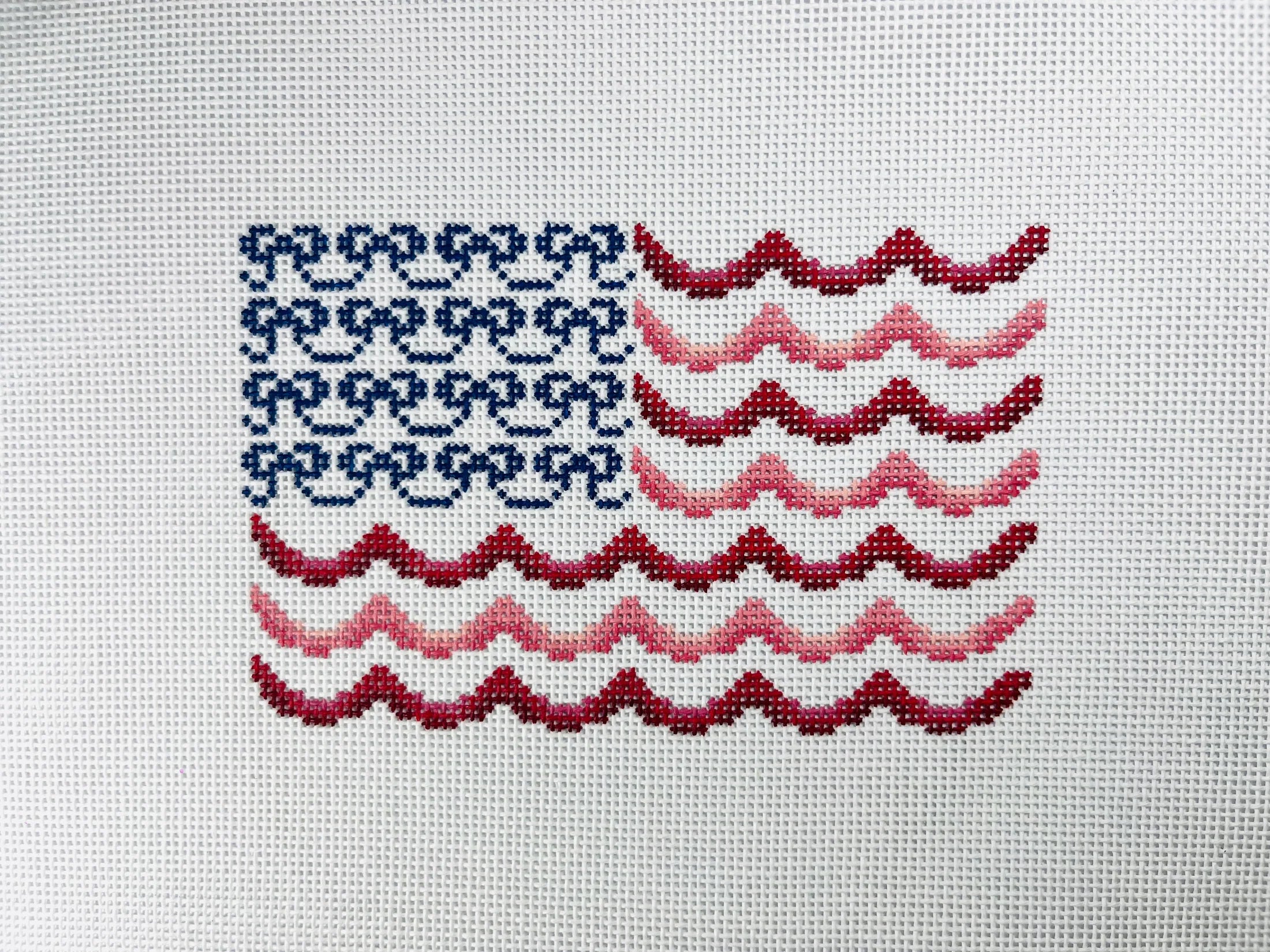 America Bow Flag Canvas