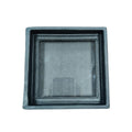 Interchangeable Needlepoint Leather Coaster (Black)