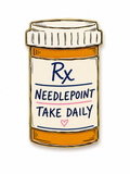 RX Needlepoint Take Daily Needle Minder