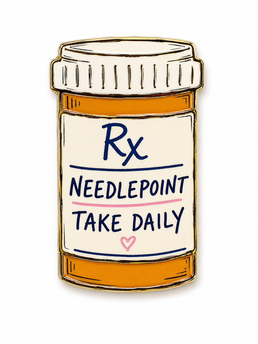 RX Needlepoint Take Daily Needle Minder