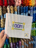 OOM Mardi Gras Organization Sign Canvas