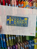 Alaska License Plate (BRRRR) Canvas